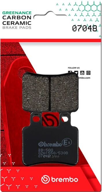 BREMBO BRAKE PAD GENUINE CARBON CERAMIC 07048