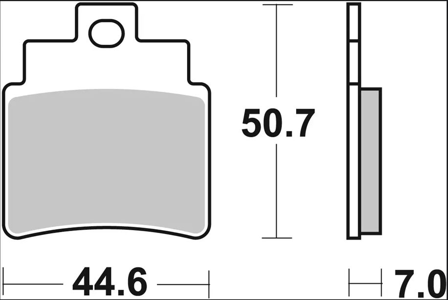 BREMBO BRAKE PAD GENUINE CARBON CERAMIC 07050