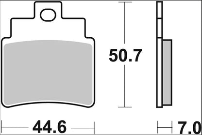BREMBO BRAKE PAD GENUINE CARBON CERAMIC 07050