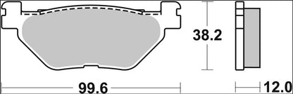 BREMBO BRAKE PAD GENUINE CARBON CERAMIC 07052