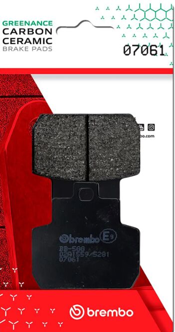 BREMBO BRAKE PAD GENUINE CARBON CERAMIC 07061