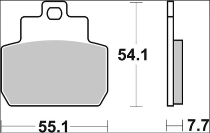 BREMBO BRAKE PAD GENUINE CARBON CERAMIC 07061