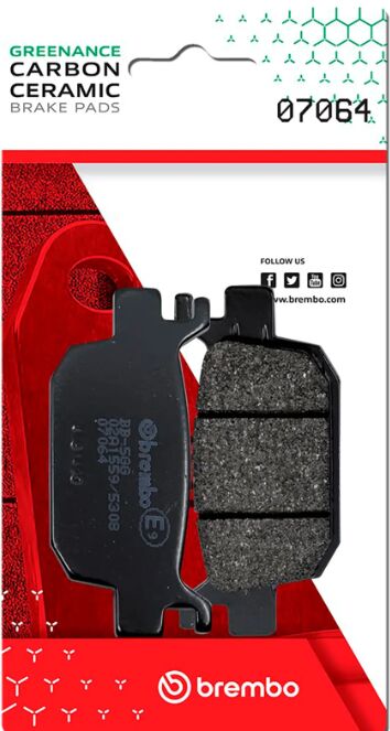 BREMBO BRAKE PAD GENUINE CARBON CERAMIC 07064