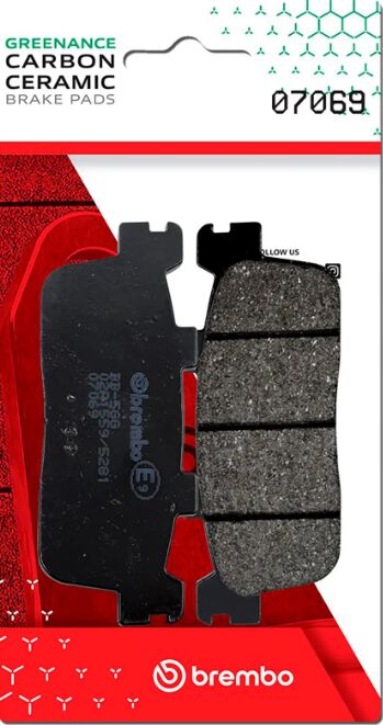 BREMBO BRAKE PAD GENUINE CARBON CERAMIC 07069