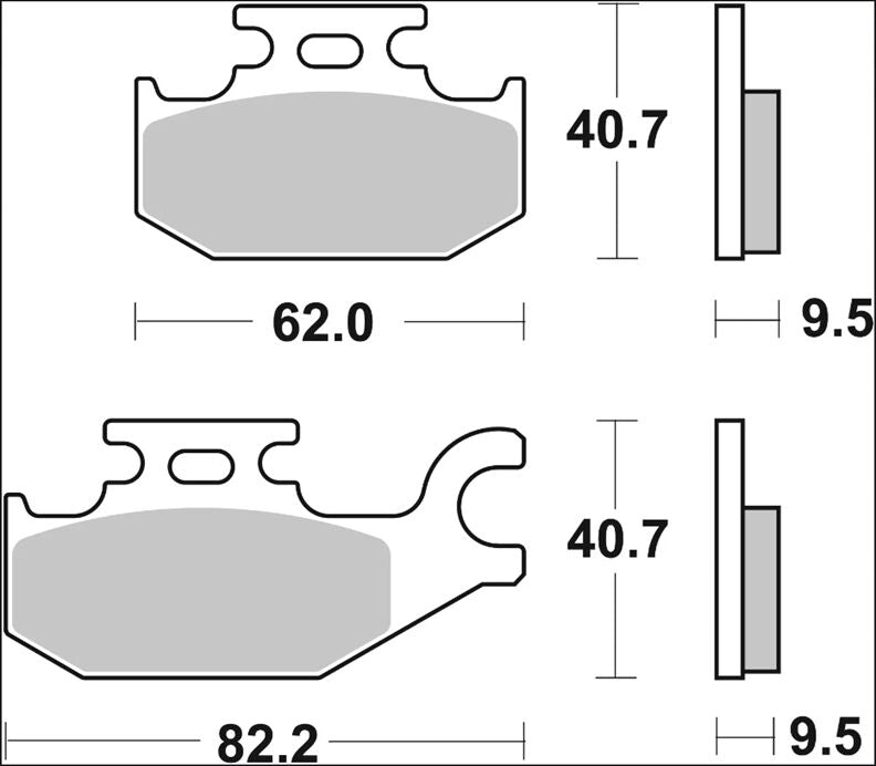 BREMBO BRAKE PAD GENUINE CARBON CERAMIC 07070