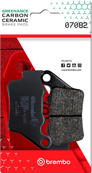 BREMBO BRAKE PAD GENUINE CARBON CERAMIC 07082