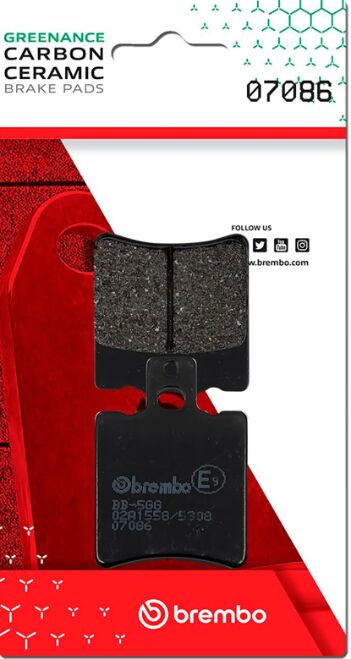 BREMBO BRAKE PAD GENUINE CARBON CERAMIC 07086