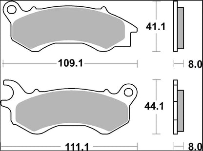 BREMBO BRAKE PAD GENUINE CARBON CERAMIC 07090