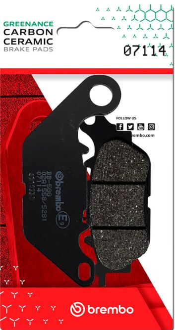 BREMBO BRAKE PAD GENUINE CARBON CERAMIC 07114