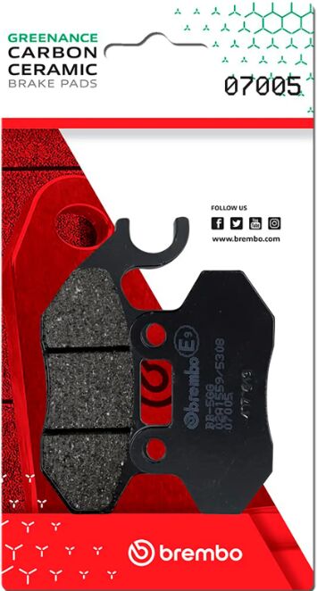 BREMBO BRAKE PAD GENUINE CARBON CERAMIC 07005