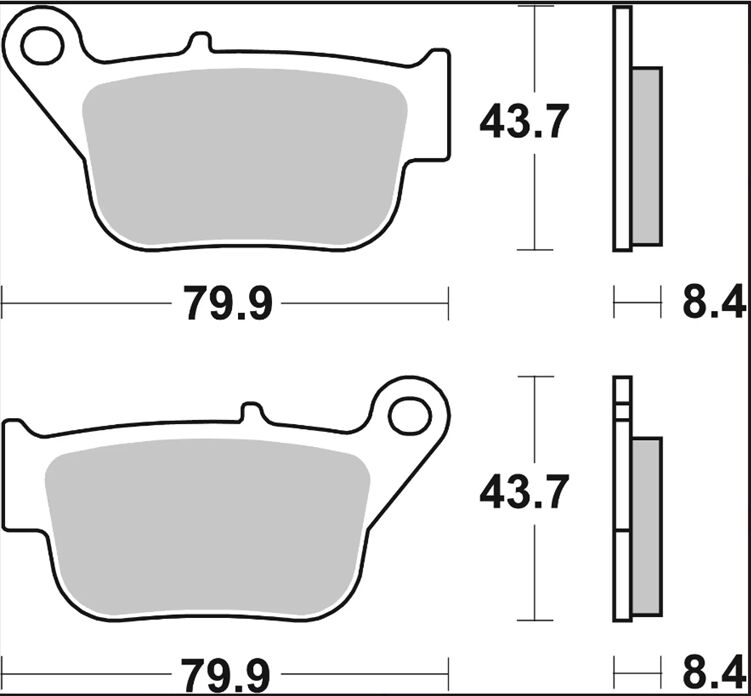 BREMBO BRAKE PAD GENUINE CARBON CERAMIC 07109