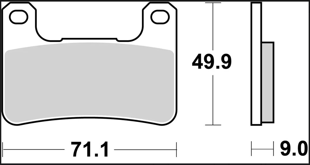 BREMBO BRAKE PAD CARBON CERAMIC RACING 07SU27RC