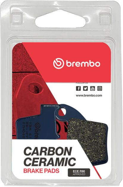 BREMBO BRAKE PAD CARBON CERAMIC TT 07HO48TT