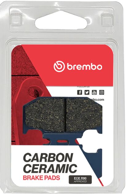 BREMBO BRAKE PAD CARBON CERAMIC TT 07KA12TT