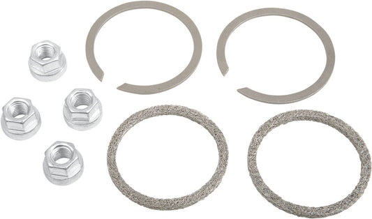 James Gasket Gasket Kit Exhaust Mounting with Knitted Wire Gaskets & Flange Nuts JGI-65324-83-KW2
