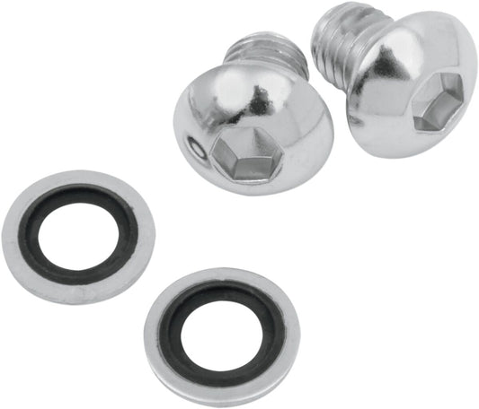 JAMES GASKET BOLT FORK DRAIN FLT FXST JGI-45858-77-K