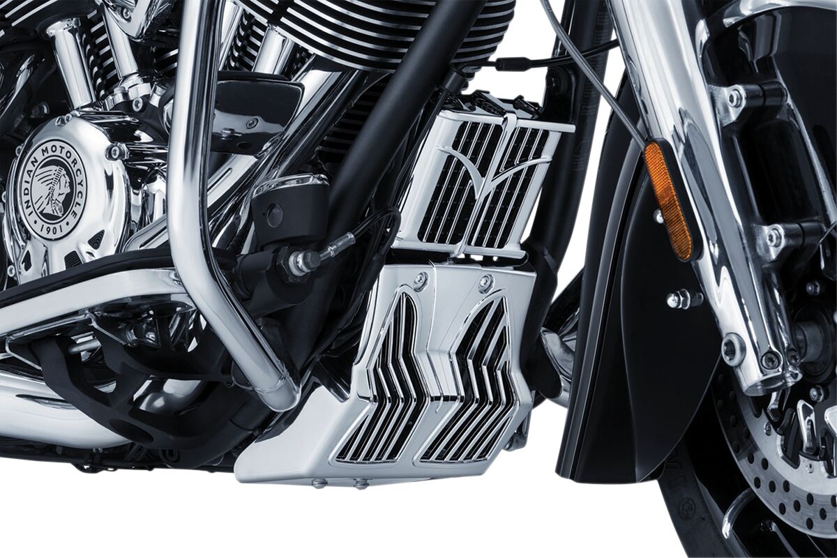 KURYAKYN CHIN FAIRING - INDIAN - CHROME KUR5664