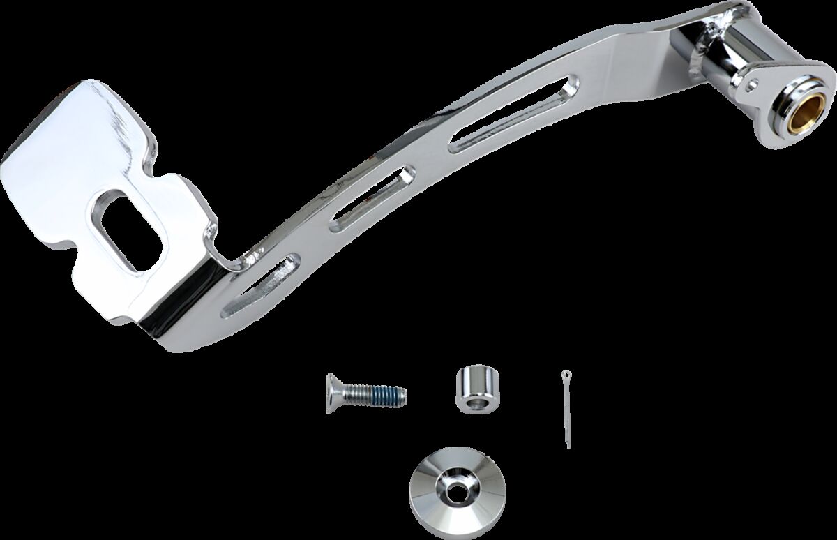 KURYAKYN EXTENDED GIRDER BRAKE PEDAL FOR FL CHROME KUR1027