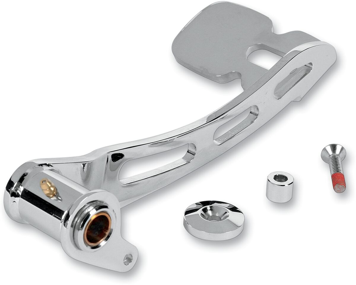 KURYAKYN EXTENDED GIRDER BRAKE PEDAL FOR FL CHROME KUR1027