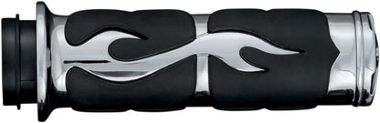 KURYAKYN ISO-FLAME GRIPS FOR DUAL CABLE THROTTLE KUR6260