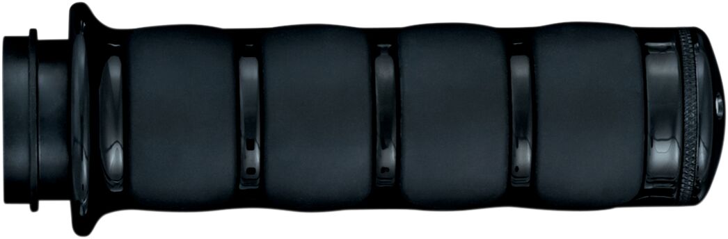 KURYAKYN ISO-GRIPS FOR DUAL CABLE THROTTLE BLACK KUR6320