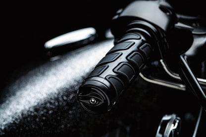 KURYAKYN GRIPS KINETIC FOR DUAL CABLE THROTTLE BLACK KUR6351
