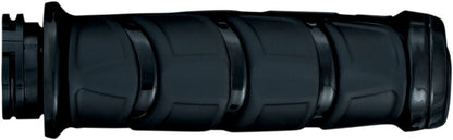 KURYAKYN GRIPS KINETIC FOR ELECTRONIC THROTTLE BLACK KUR6353