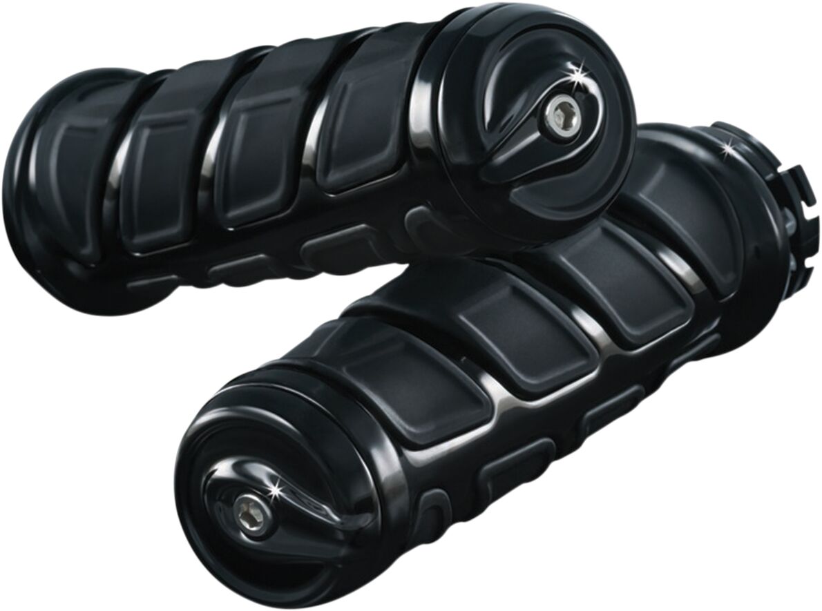 KURYAKYN GRIPS KINETIC FOR 7/8" BARS BLACK KUR6368