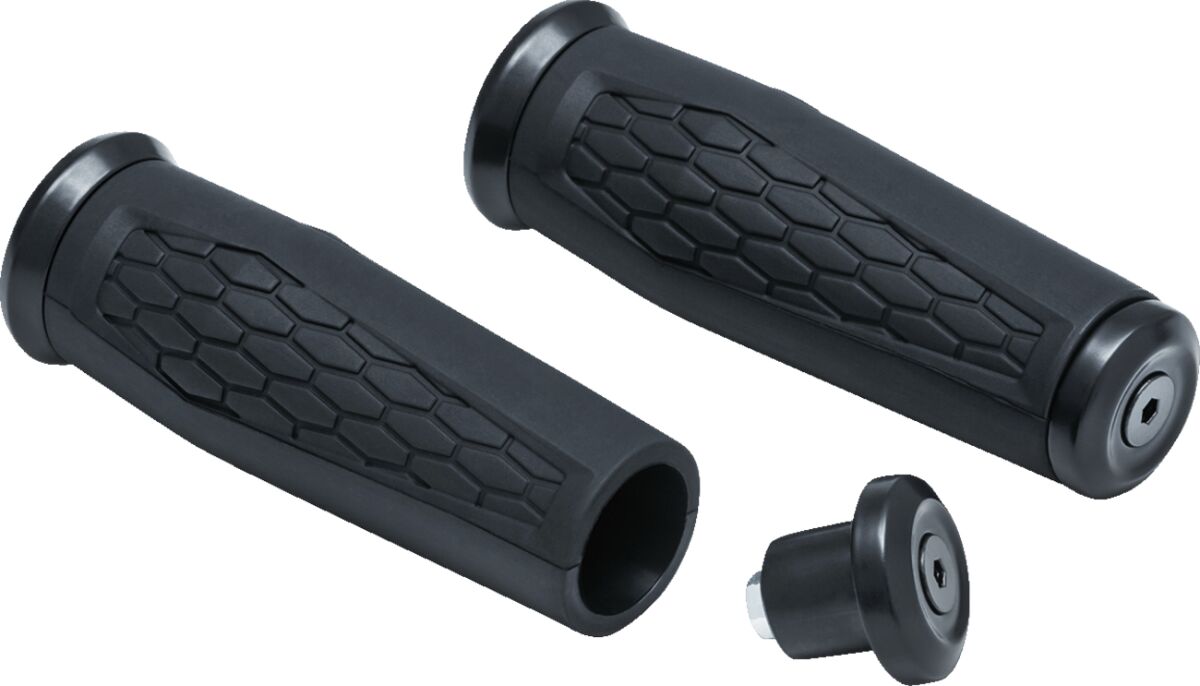 KURYAKYN UNIVERSAL GRIPS HEX - SATIN BL KUR5929