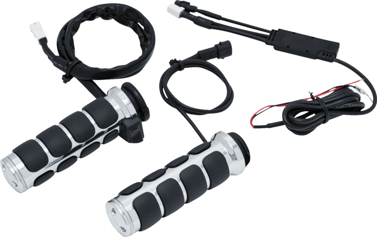 KURYAKYN GRIPS HEATED ISO - HD 82-UP CA KUR6471