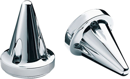 KURYAKYN HANDLEBAR END CAP STILETO CHROME KUR6249