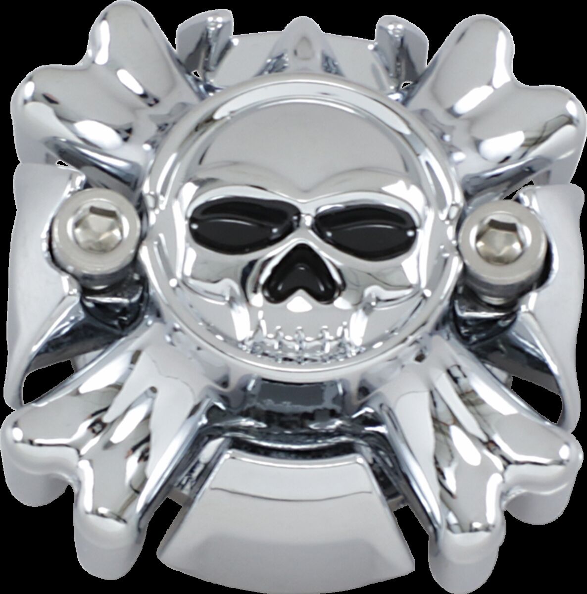 KURYAKYN REPLACEMENT ZOMBIE END CAP CHROME KUR6281