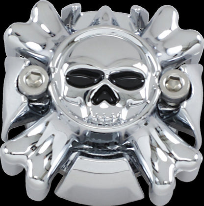KURYAKYN REPLACEMENT ZOMBIE END CAP CHROME KUR6281