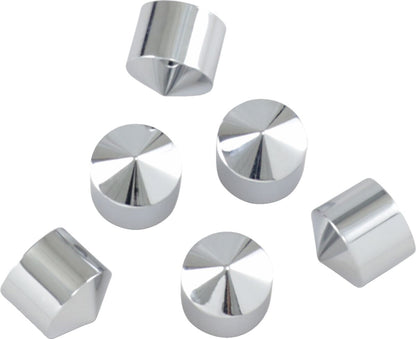 KURYAKYN ROCKER BOX BOLT COVERS CHROME KUR8693
