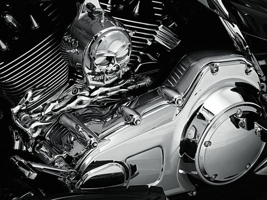 KURYAKYN Inner Primary Cover HD Touring Chrome KUR7780