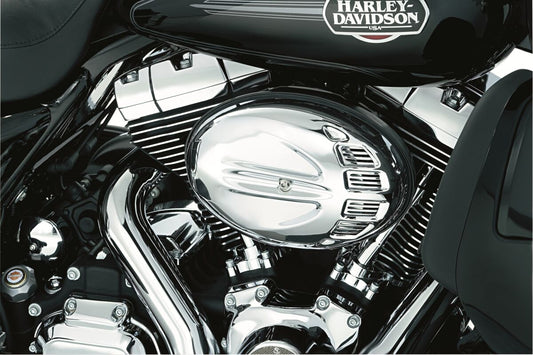 KURYAKYN AIR CLEANER COVER SCARAB CHROME KUR8407