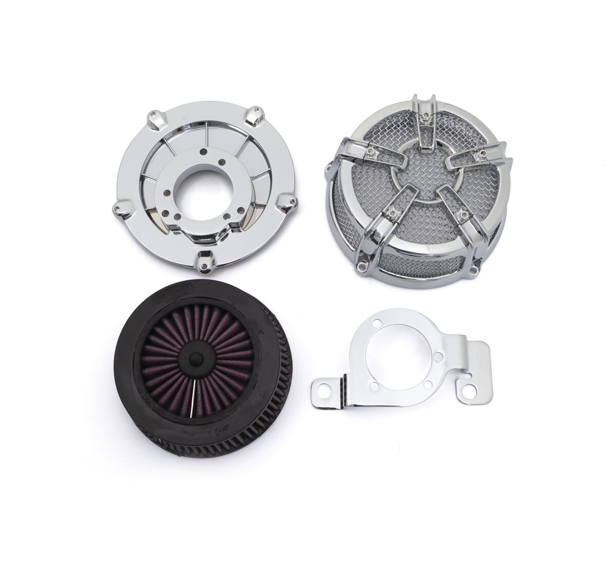 KURYAKYN AIR CLEANER MACH 2 CO-AX CHROME HD-XL 9567