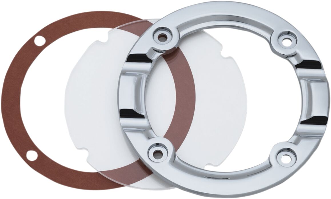 KURYAKYN TRAP DOOR FOR HYPERCHARGER CLEAR-CHROME KUR8746