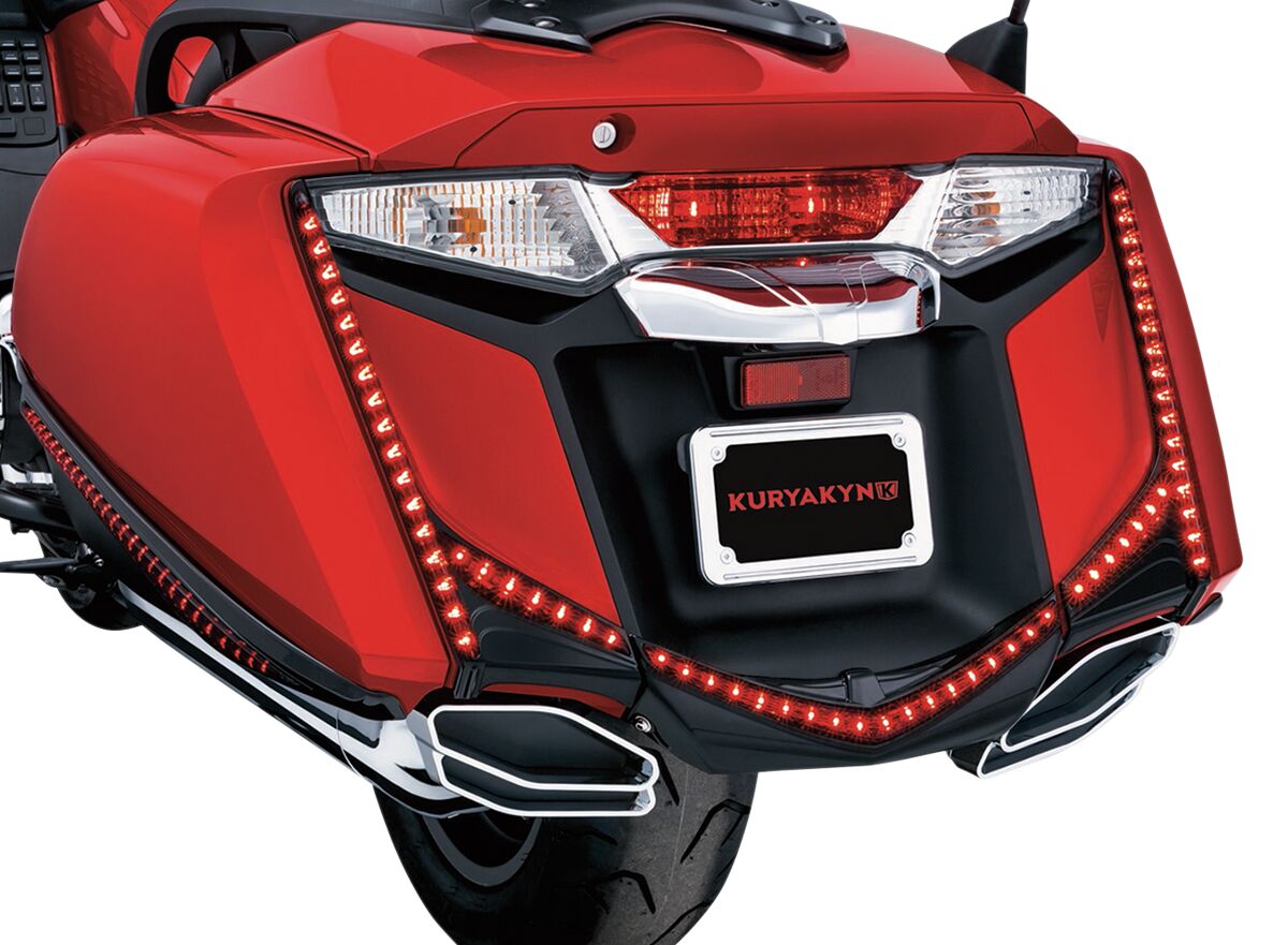KURYAKYN LED REAR FENDER TIP WITH SMOKE LENS BLACK KUR3248