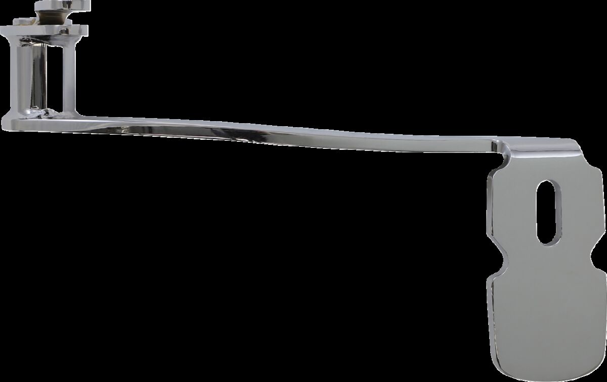 KURYAKYN EXTENDED BRAKE PEDAL FOR TOURING & TRIKE WITHOUT LOWERS CHROME KUR9670