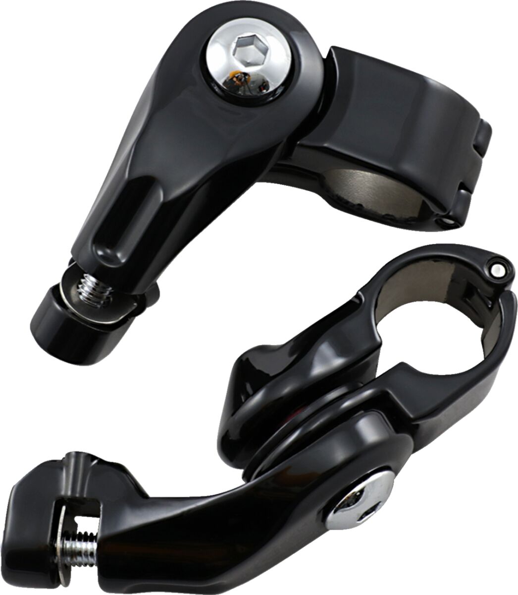 KURYAKYN CRUISE MOUNTS TOUR TECH SHORT ARM BLACK KUR7574