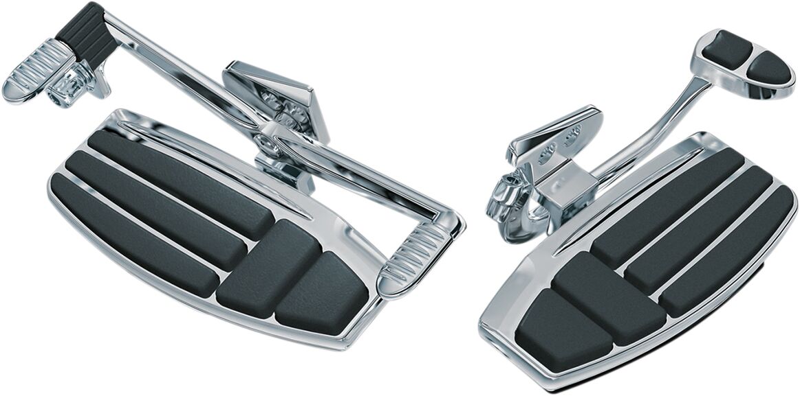 KURYAKYN DRIVER FLOORBOARD KIT CHROME KUR4038