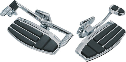 KURYAKYN DRIVER FLOORBOARD KIT CHROME KUR4038