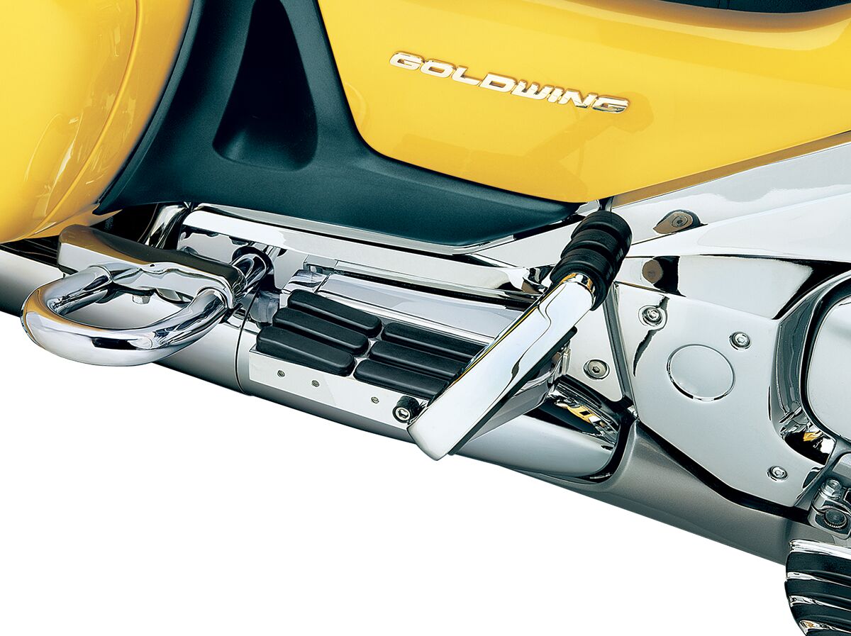 KURYAKYN PASSENGER FLOORBOARD TRANSFORMER CHROME KUR7006