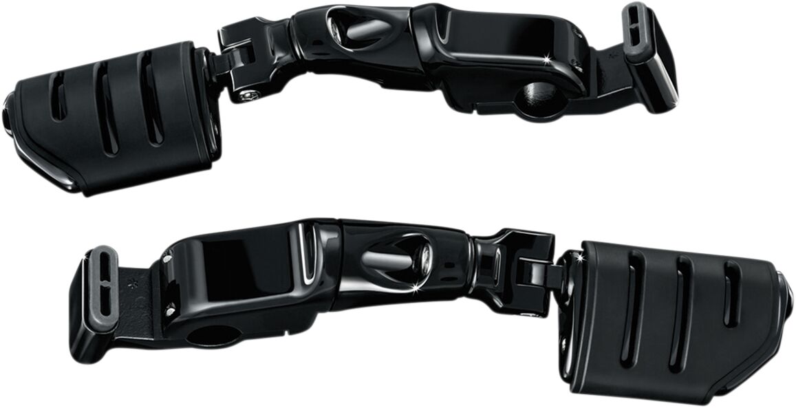 KURYAKYN CRUISE MOUNTS ERGO II WITH TRIDENT DUALLY ISO-PEGS BLACK KUR3995