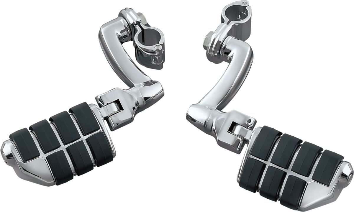 KURYAKYN LONGHORN OFFSET HIGHWAY PEGS WITH 1�?� MAGNUM QUICK CLAMP KUR7980