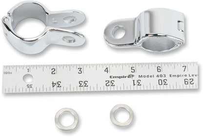 KURYAKYN MAGNUM QUICK CLAMPS 1 1/4" CHROME KUR1000
