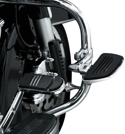 KURYAKYN LONGHORN OFFSET MOUNTS WITH 1-1/4" MAGNUM QUICK CLAMPS CHROME KUR7986