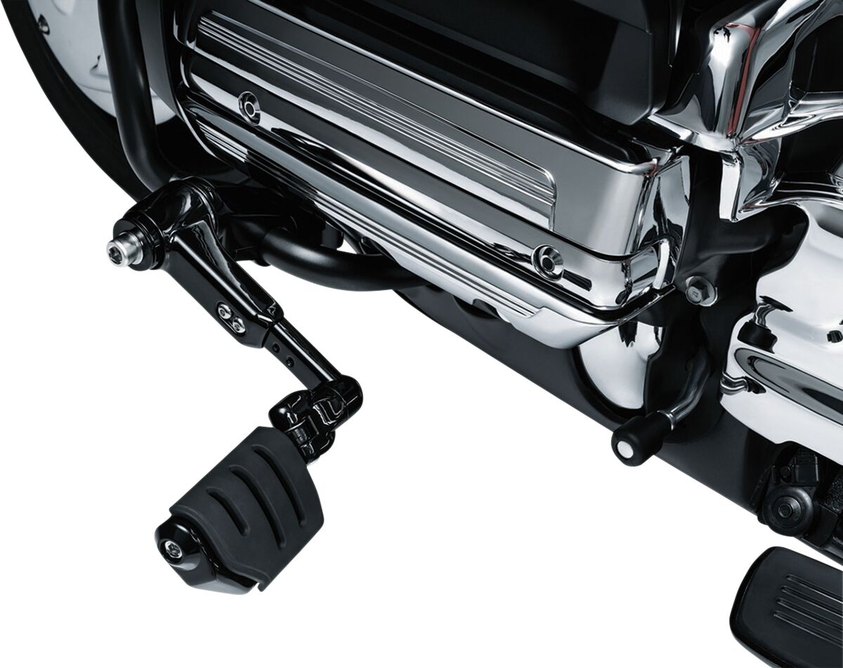 KURYAKYN CRUISE PEG MOUNTS ERGO III WITH TRIDENT DUALLY ISO-PEGS BLACK KUR3990