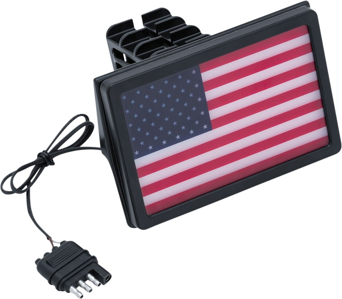 KURYAKYN COVER REC HITCH LED FLAG KUR2893
